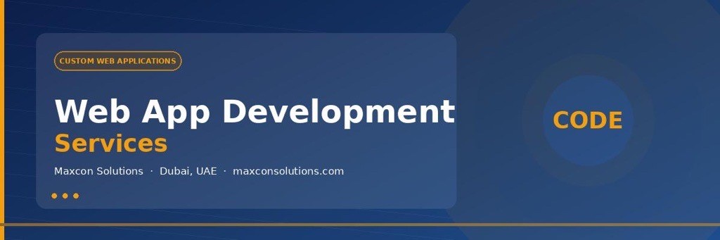 Web app development services